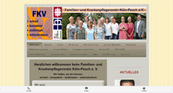 Desktop Screenshot of fkv-pesch.de