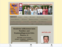 Tablet Screenshot of fkv-pesch.de